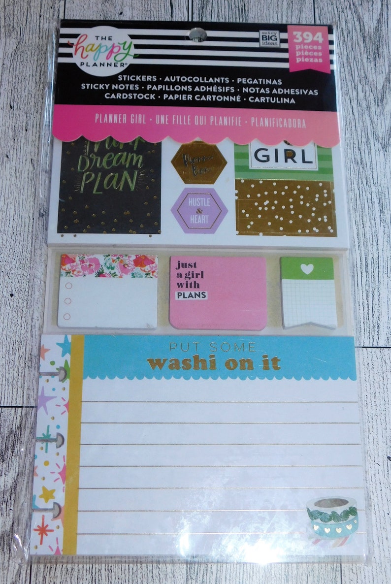 Accessory Sets The Happy Planner MAMBI Homebody Teacher Planner Girl Planner Girl