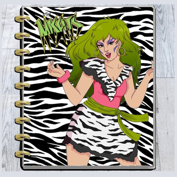 Misfits Pizzazz Jem and The Holograms Happy Planner Cover Dividers Collection 80's Micro Mini Classic Skinny