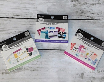 Happy Planner Tiny Pads Sticker Books Stargazer Homebody Encourager