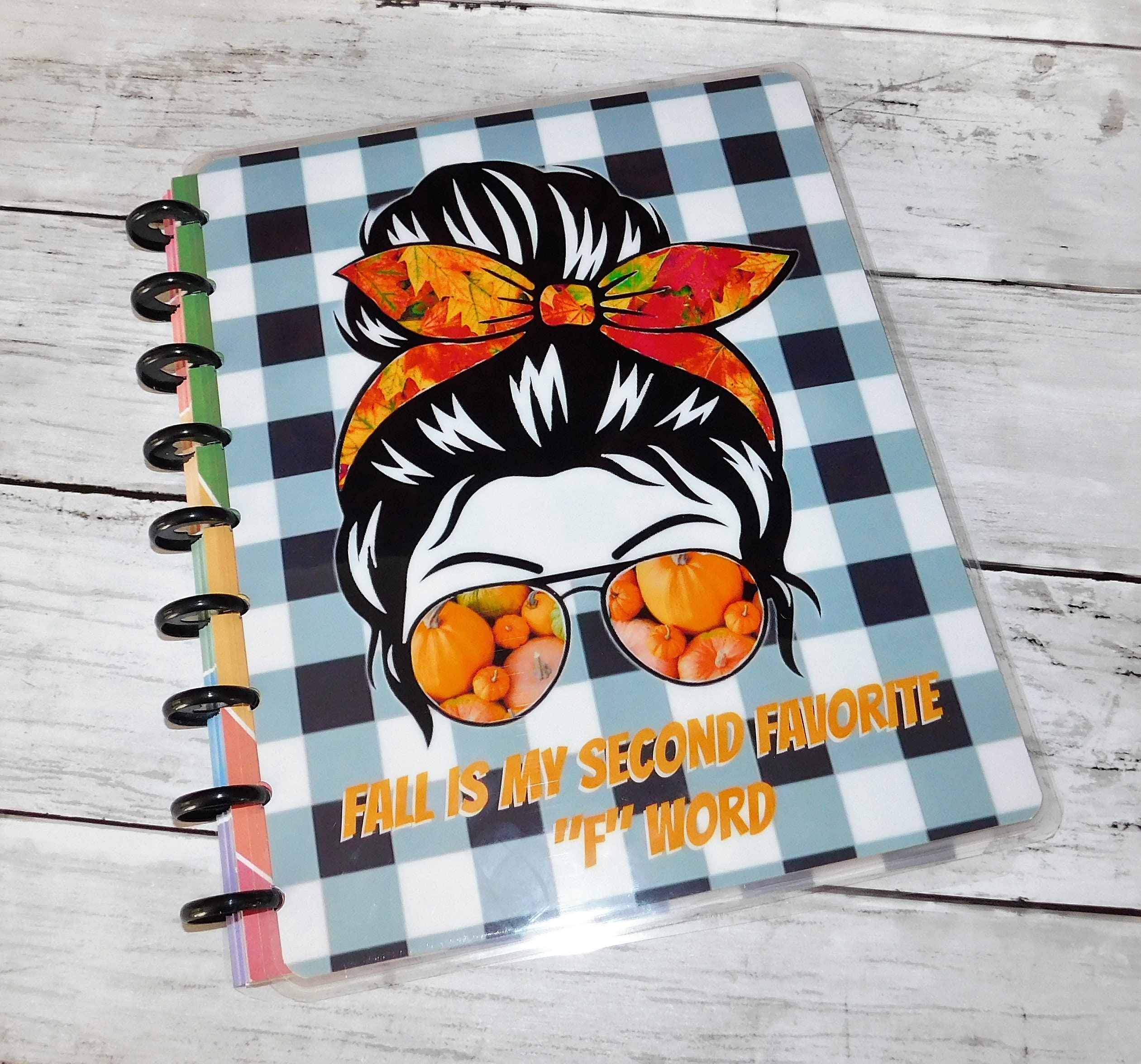 Autumn Printable Dashboard Classic Happy Planner - Etsy