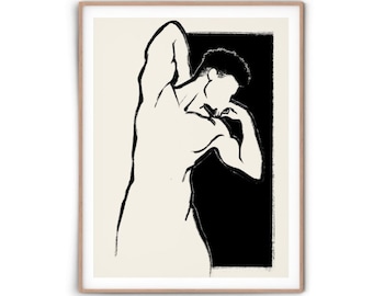 Black Nude Men - Etsy