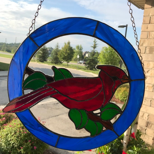 Stained Glass Bird Etsy Canada