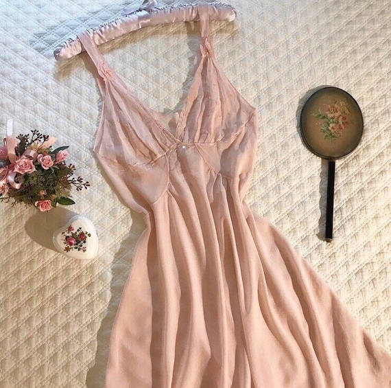 Vintage early 2000s sheer slip dress
