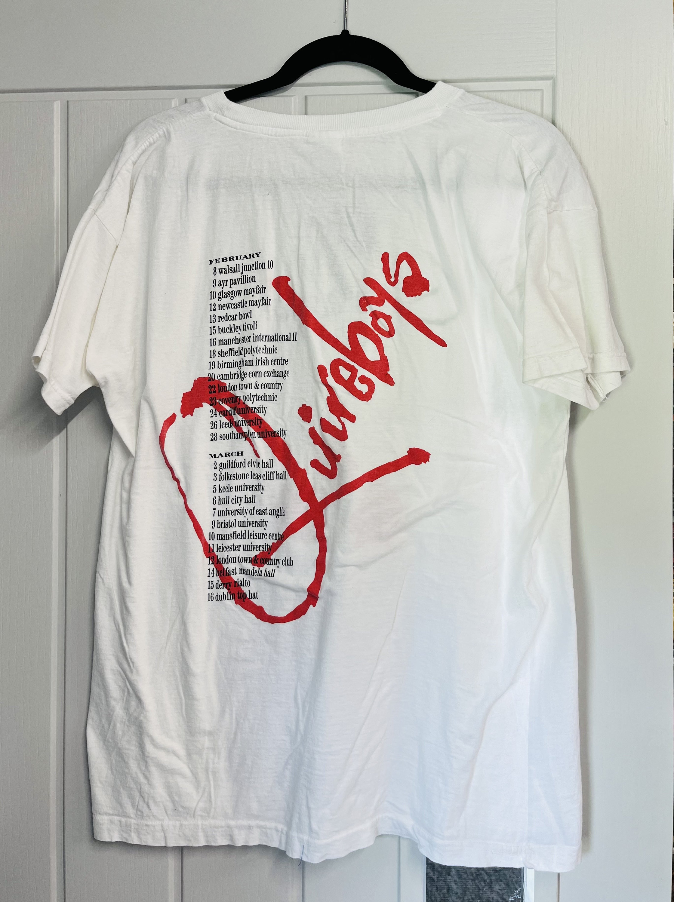 ヴィンテージバンドTシャツ - クワイアボーイズ - 正規ツアーTシャツ