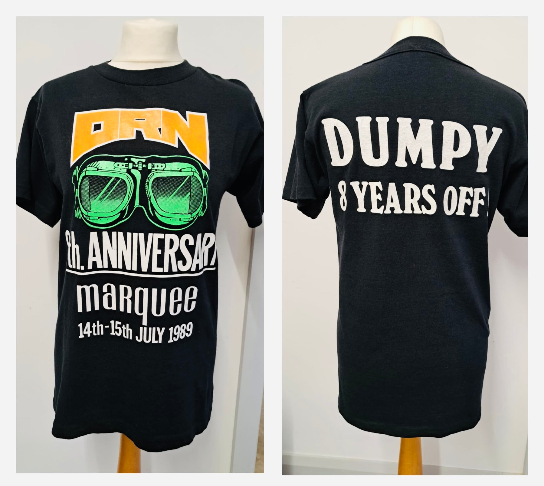 Vintage Tshirt - Marquee Club London- London Music Scene- 1987 