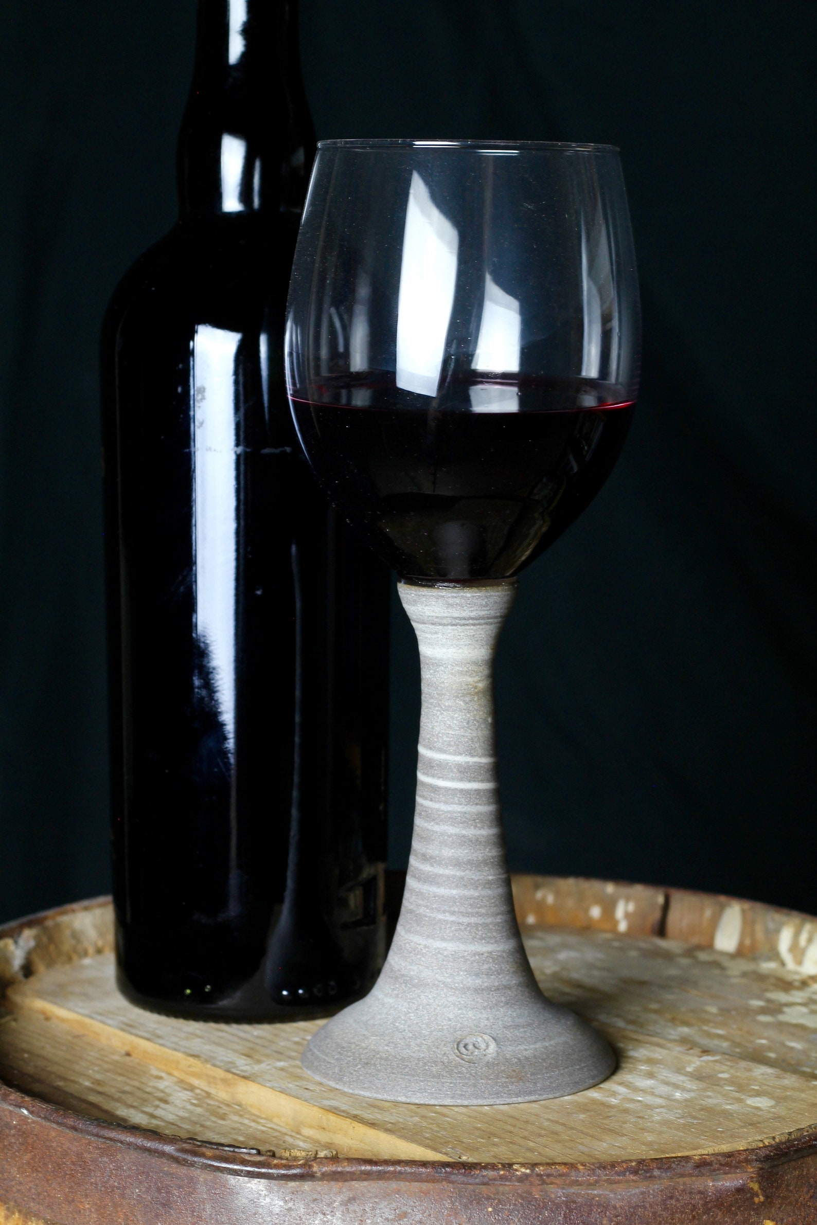 Pottery Stem Wine Glass Ceramic Stem Wine Glass Ceramic Wine Etsy