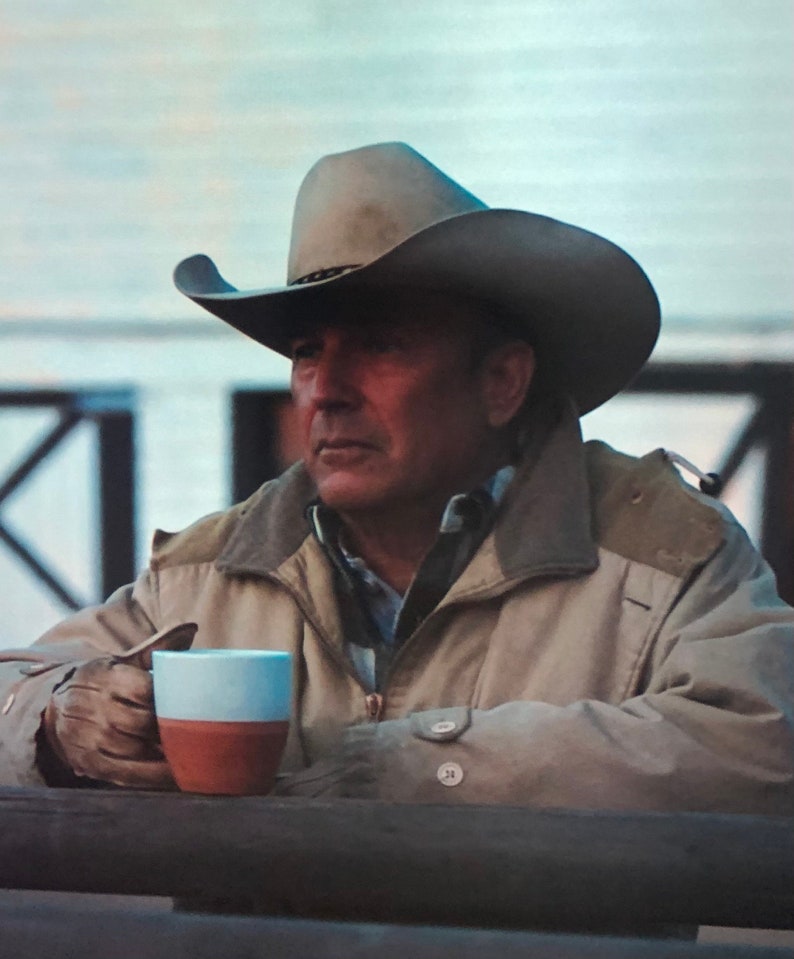 20 14 oz Yellowstone Ranch TV Show John Dutton Coffee Mug Etsy