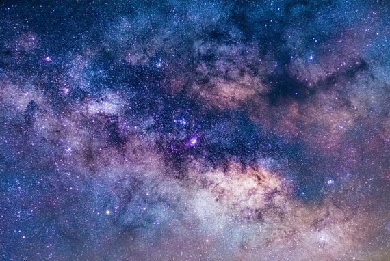 Milky Way Galaxy High Quality Print, Instant Digital Download