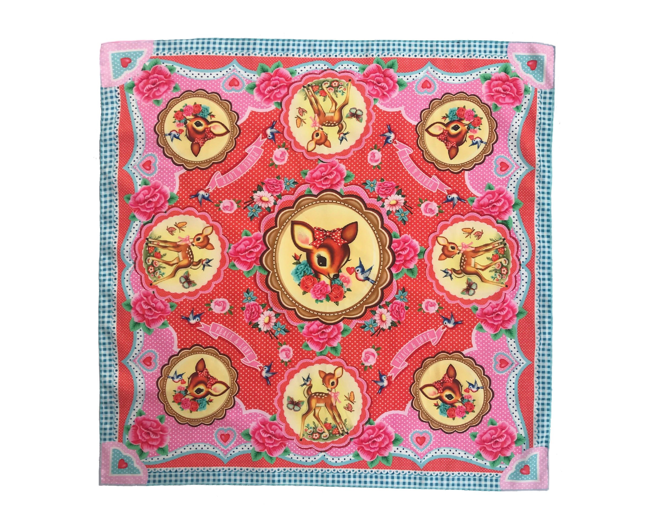 ORRxDisney☆Bambi Silk Scarf ORRxDisney☆Bambi Silk Scarf