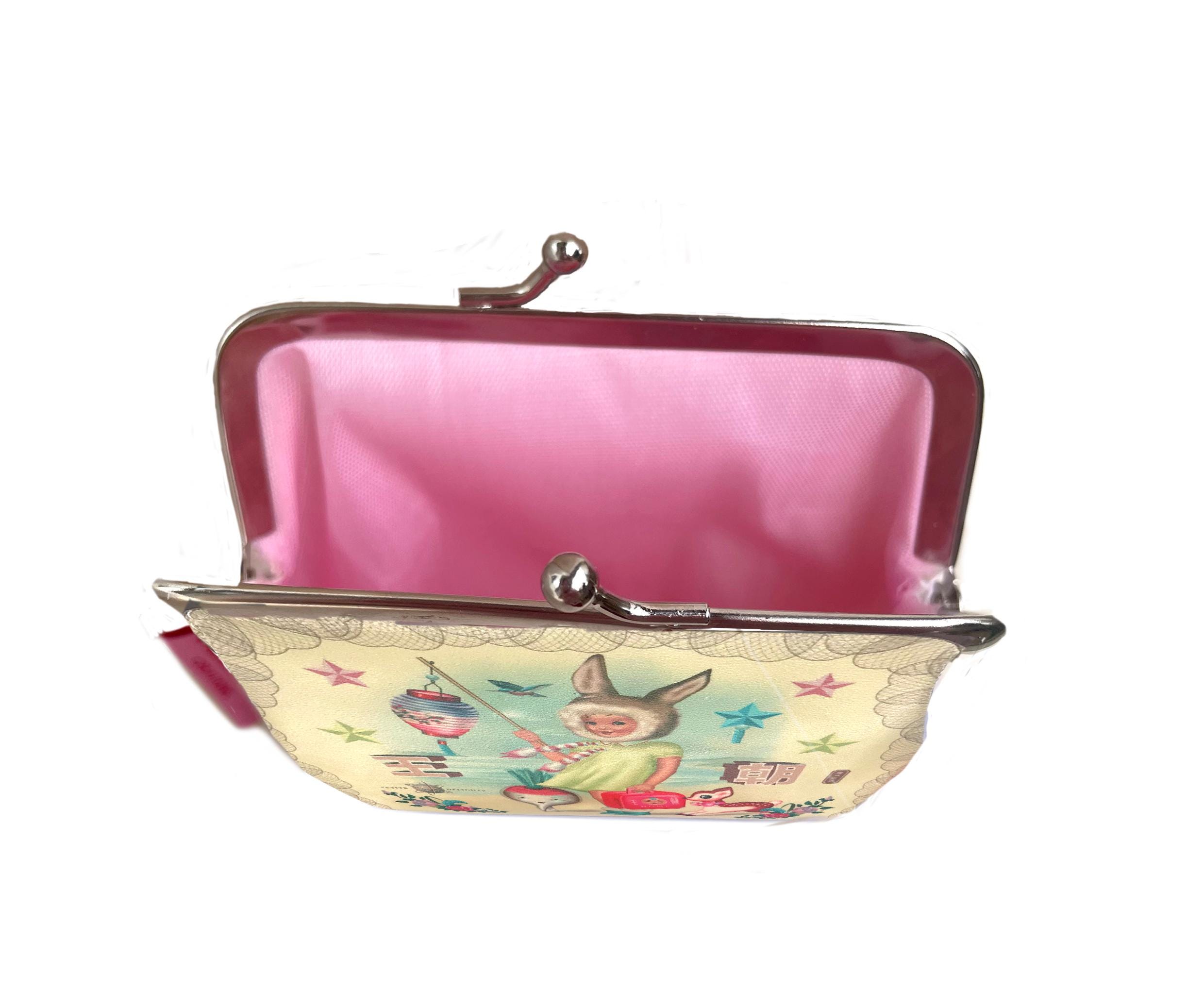 Vintage Bunny Girl Coin Purse - 1950s Asian Nostalgia by Fiona
