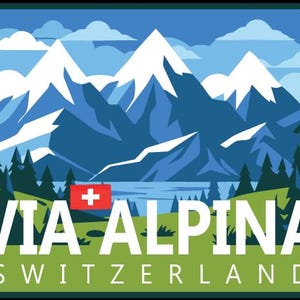 Via Alpina Aufnäher