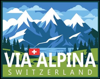 Via Alpina Patch