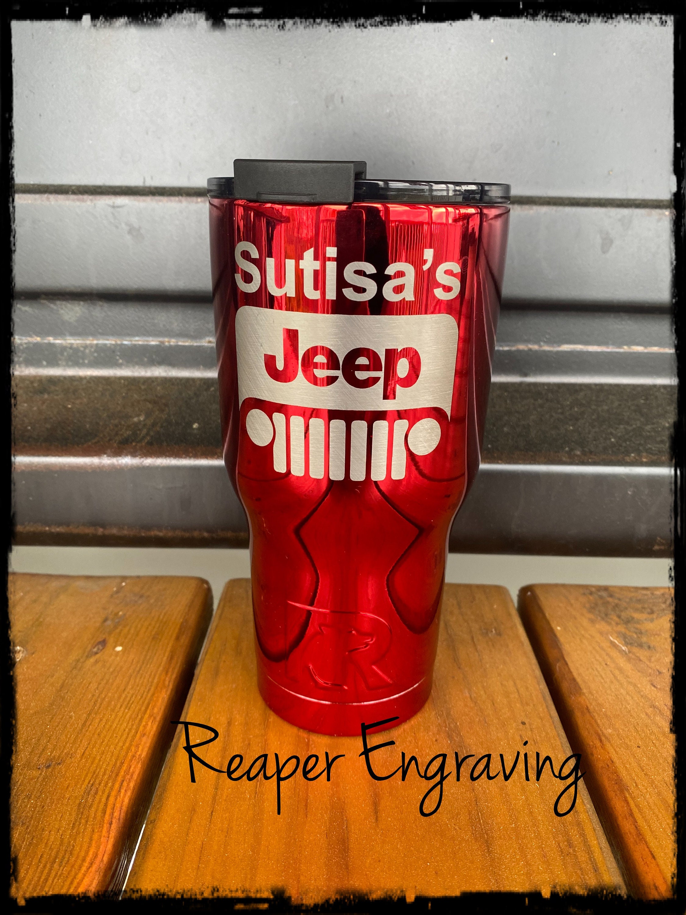 Custom RTIC 30 oz Tumbler – Powder Coated with Laser Etch  (customer-supplied logo/art/text)