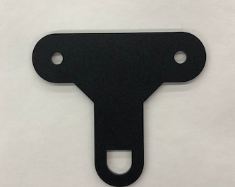 Metal Pergola sun sail attachment bracket, 4 pack, Black