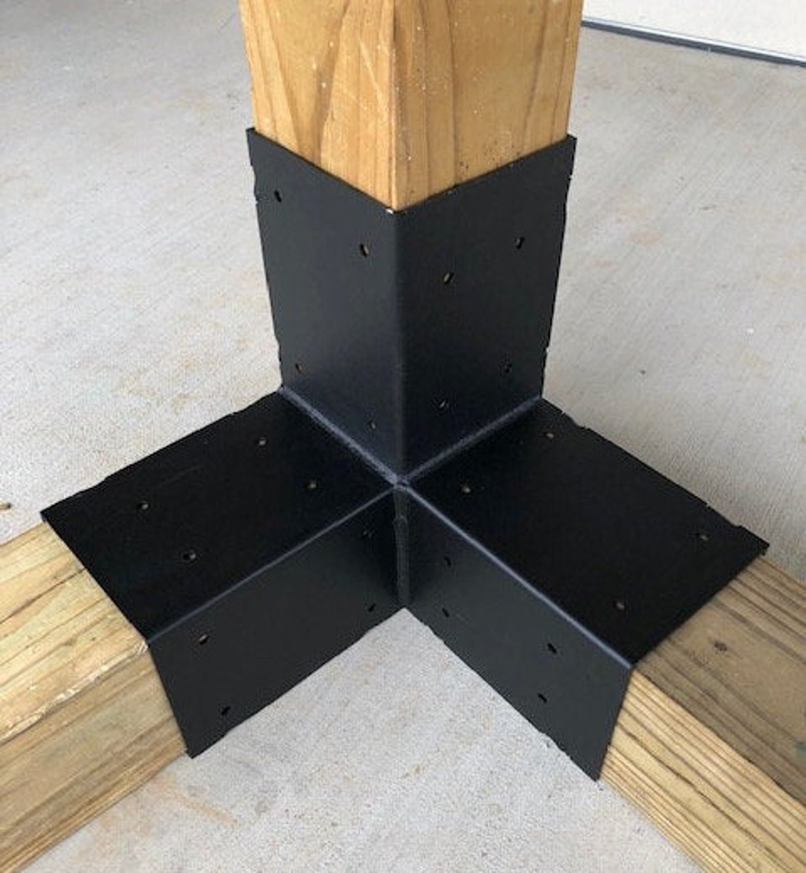 Corner bracket for 6x6 post Etsy