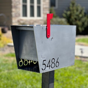 Custom Modern Mailbox