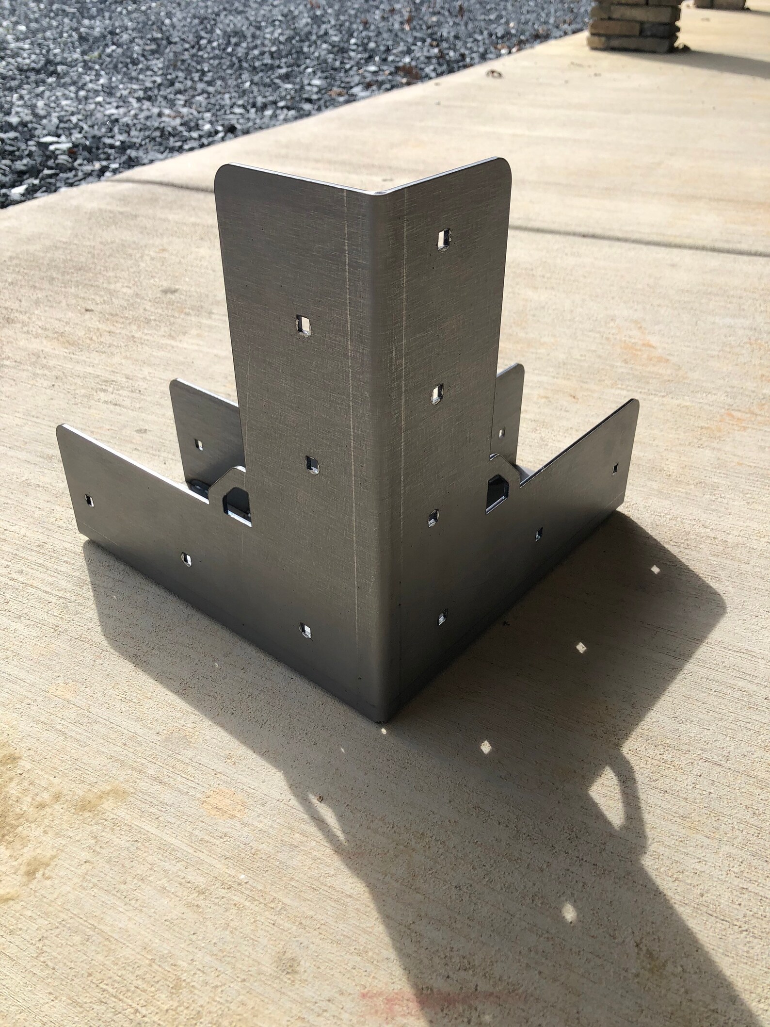 Corner bracket for 6x6 post Etsy