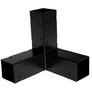 4x4 metal pergola bracket corner