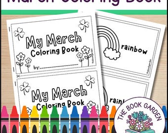 Libro da colorare di marzo: attività per il giorno di San Patrizio (PDF)