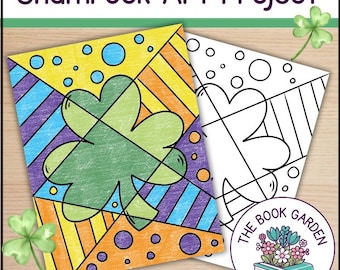 Shamrock Art Project: St. Patrick's Day Coloring Page (PDF)