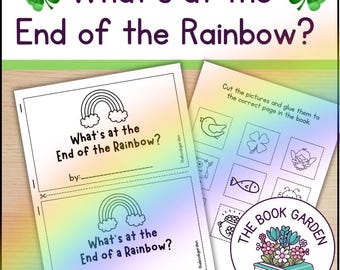 Libro stampabile per la festa di San Patrizio: attività del mistero dell'arcobaleno (PDF)