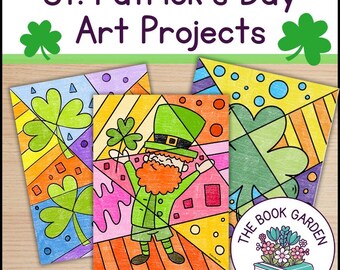 St. Patrick's Day Art Projects: Shamrock & Leprechaun Crafts (PDF)