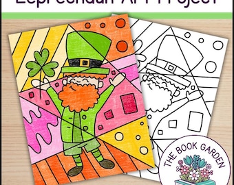 Leprechaun Art Project: St. Patrick's Day Craft (PDF)
