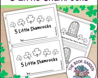 5 piccoli trifogli: libro stampabile per il giorno di San Patrizio (PDF)