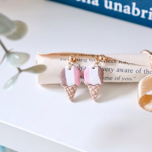 Mini Ice Cream Earrings