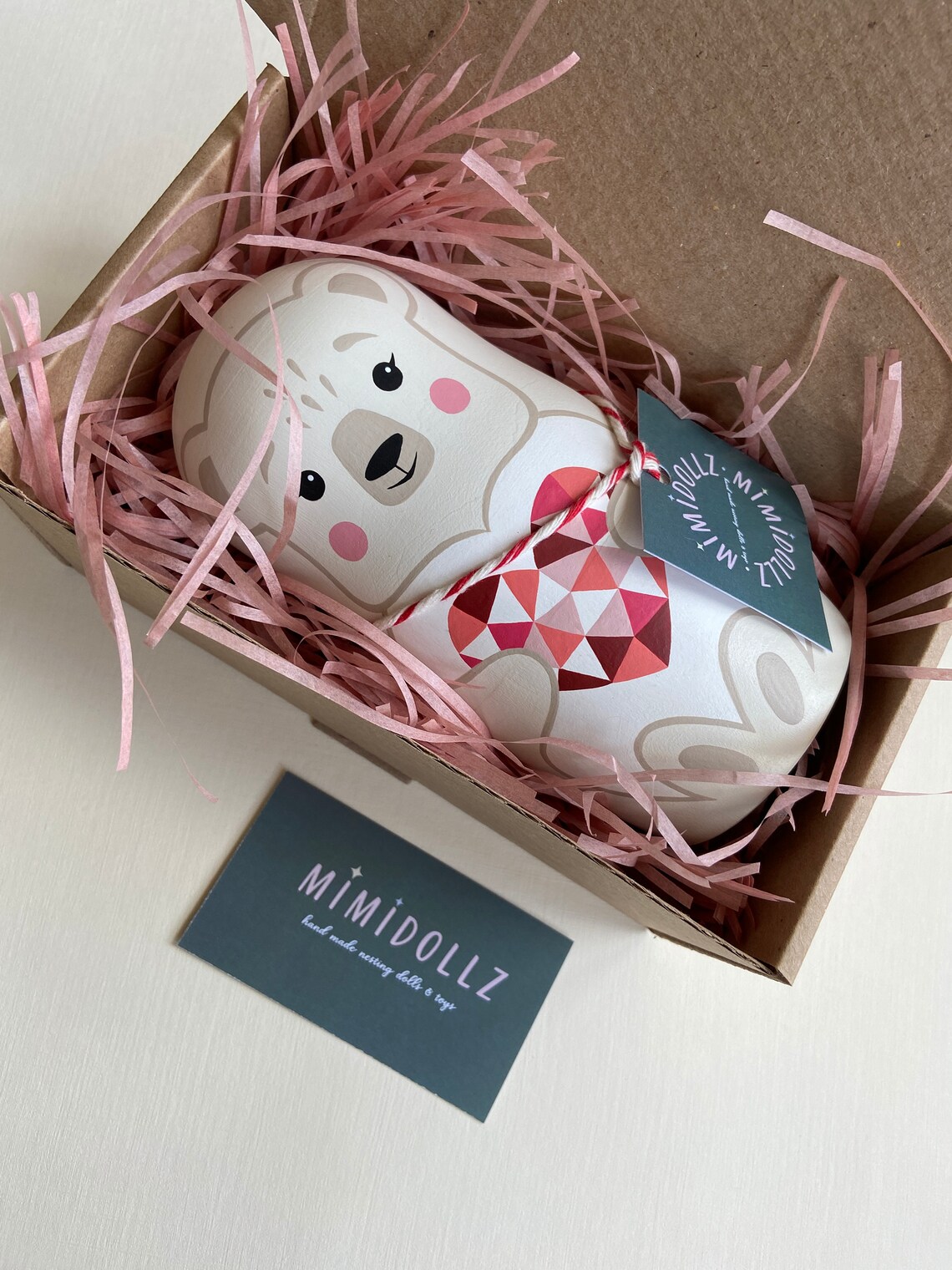 polar bear matryoshka nesting dolls
