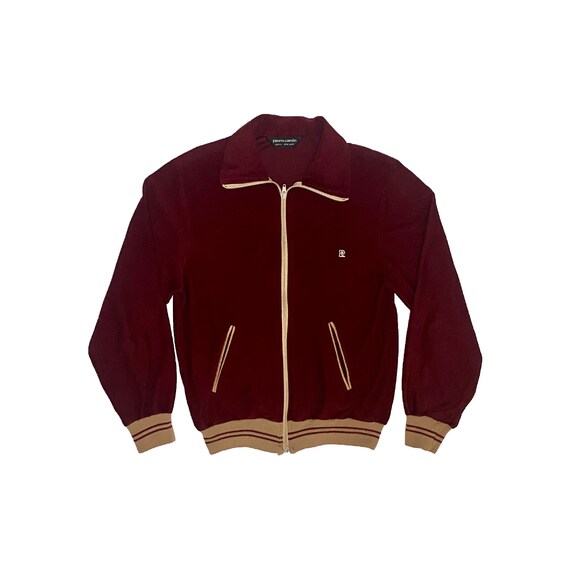 1970’s Pierre Cardin Velour Track Jacket Medium