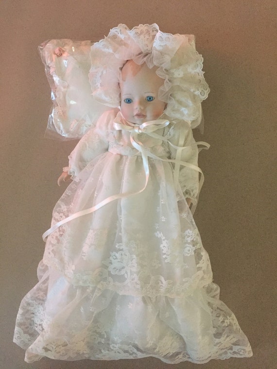 danbury mint christening doll
