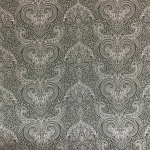 Double Brushed Poly Olive Damask Print Fabric ~ DBP ~ by the half meter ~ Poly Spandex, Polyester Spandex