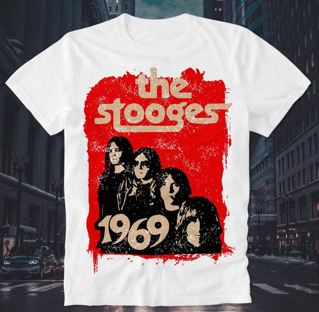 T-shirt the Stooges Iggy Pop Passenger 