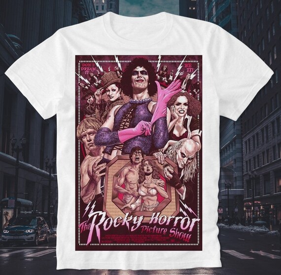 rocky horror t shirt dress