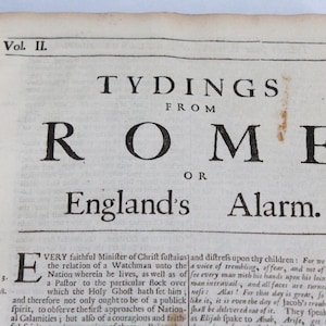 Vroegchristelijke tekst, uiterst zeldzame eerste editie 1701. The Works of the Reverend John Flavell volume II.