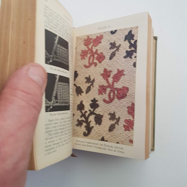 Antique Needlework Book Etsy