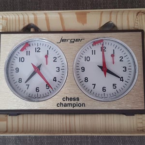 Jerger Chess Clock - Etsy