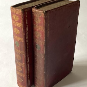 Antique Holy Bible in two volumes, 18th century