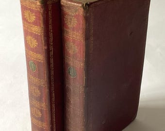 1875年 聖書 アンティーク 革装 キリスト教 カトリック 書籍 旧新約