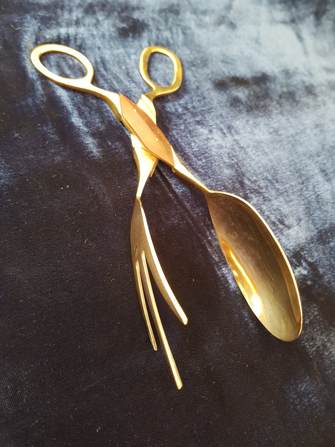 Pair of vintage salad servers Etsy