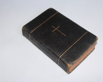 Libro de oración común antiguo del siglo XIX. 1899.