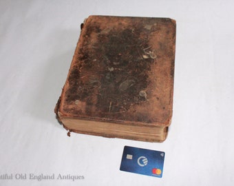 Antique 18th century Book of Common Prayer.