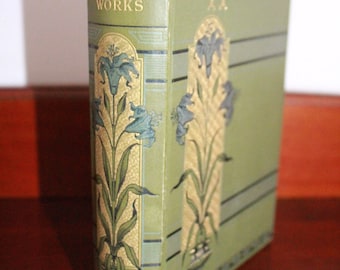 Antique book, Hood's Poetical Works 1887.