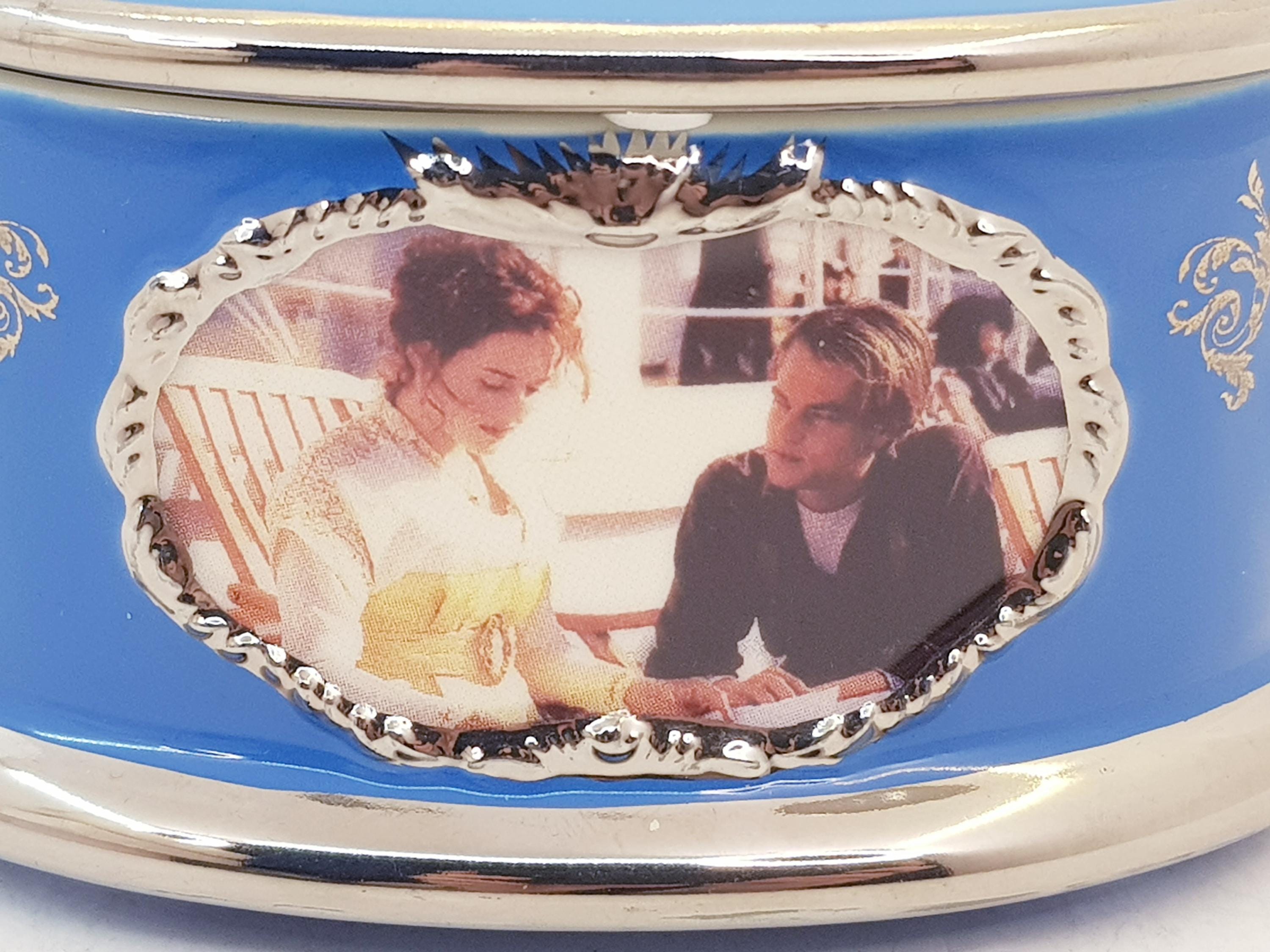 Rose - ''titanic'' Ardleigh Elliott Music Box With Certificate of
