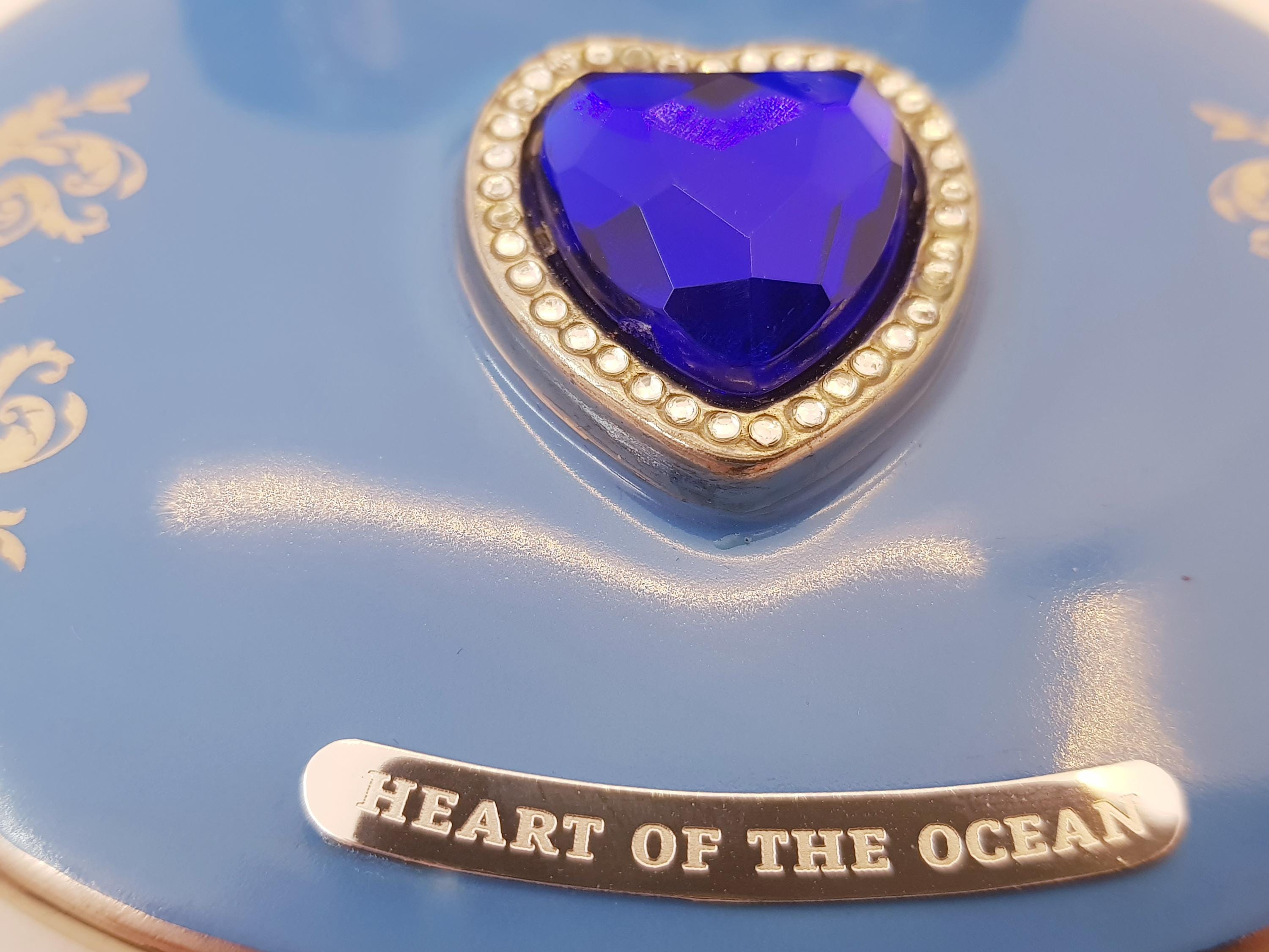 Rose - ''titanic'' Ardleigh Elliott Music Box With Certificate of