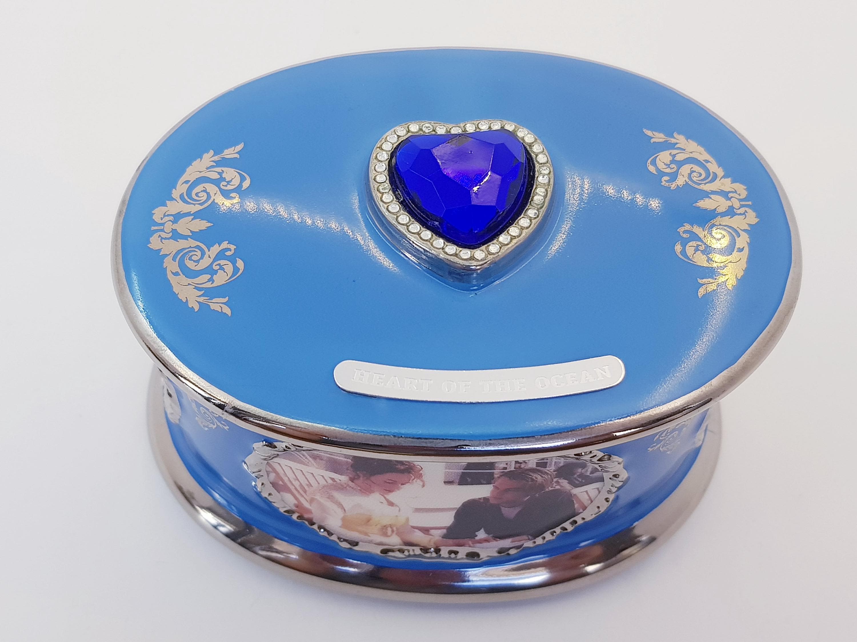Rose - ''titanic'' Ardleigh Elliott Music Box With Certificate of