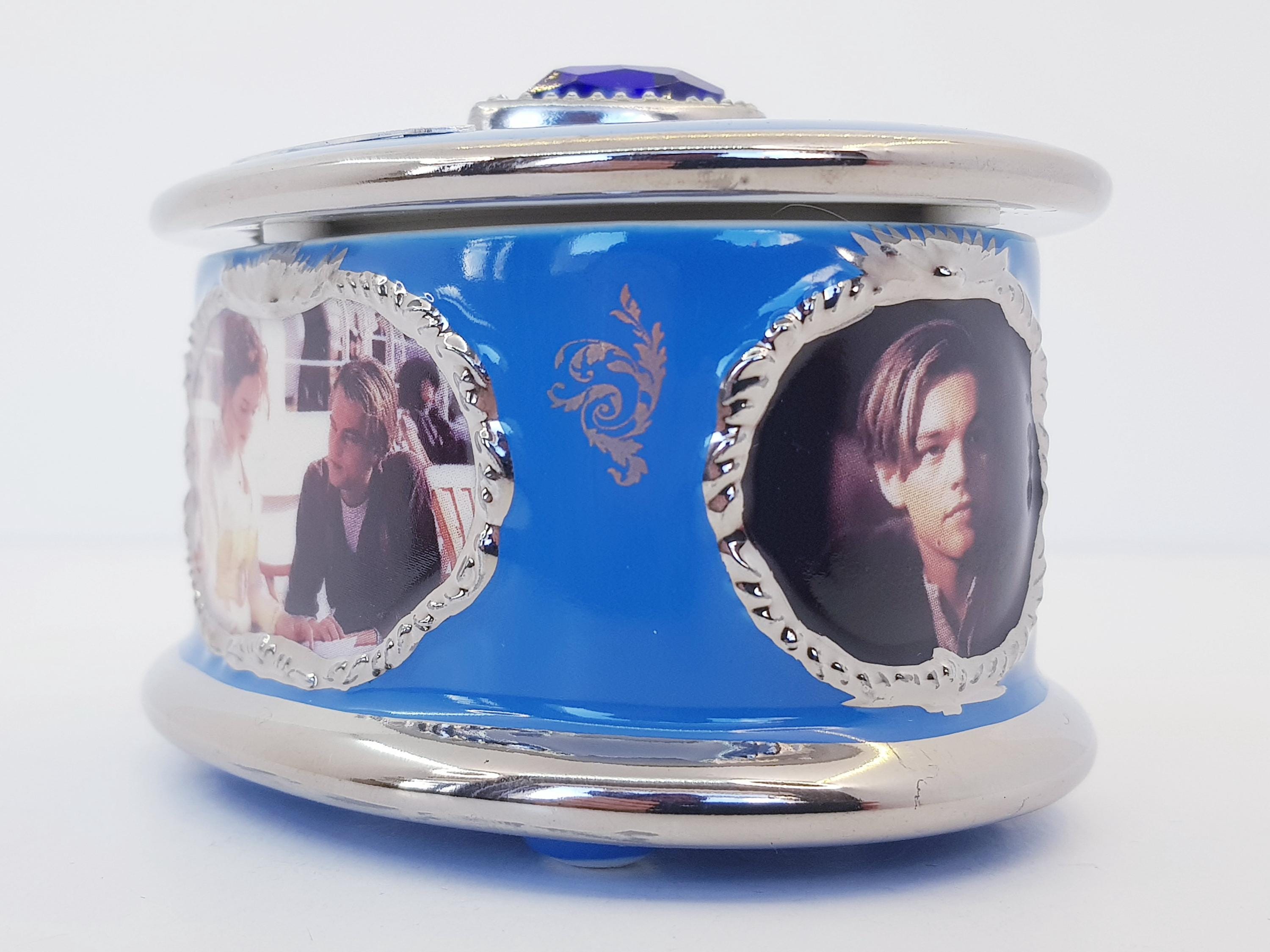 Rose - ''titanic'' Ardleigh Elliott Music Box With Certificate of