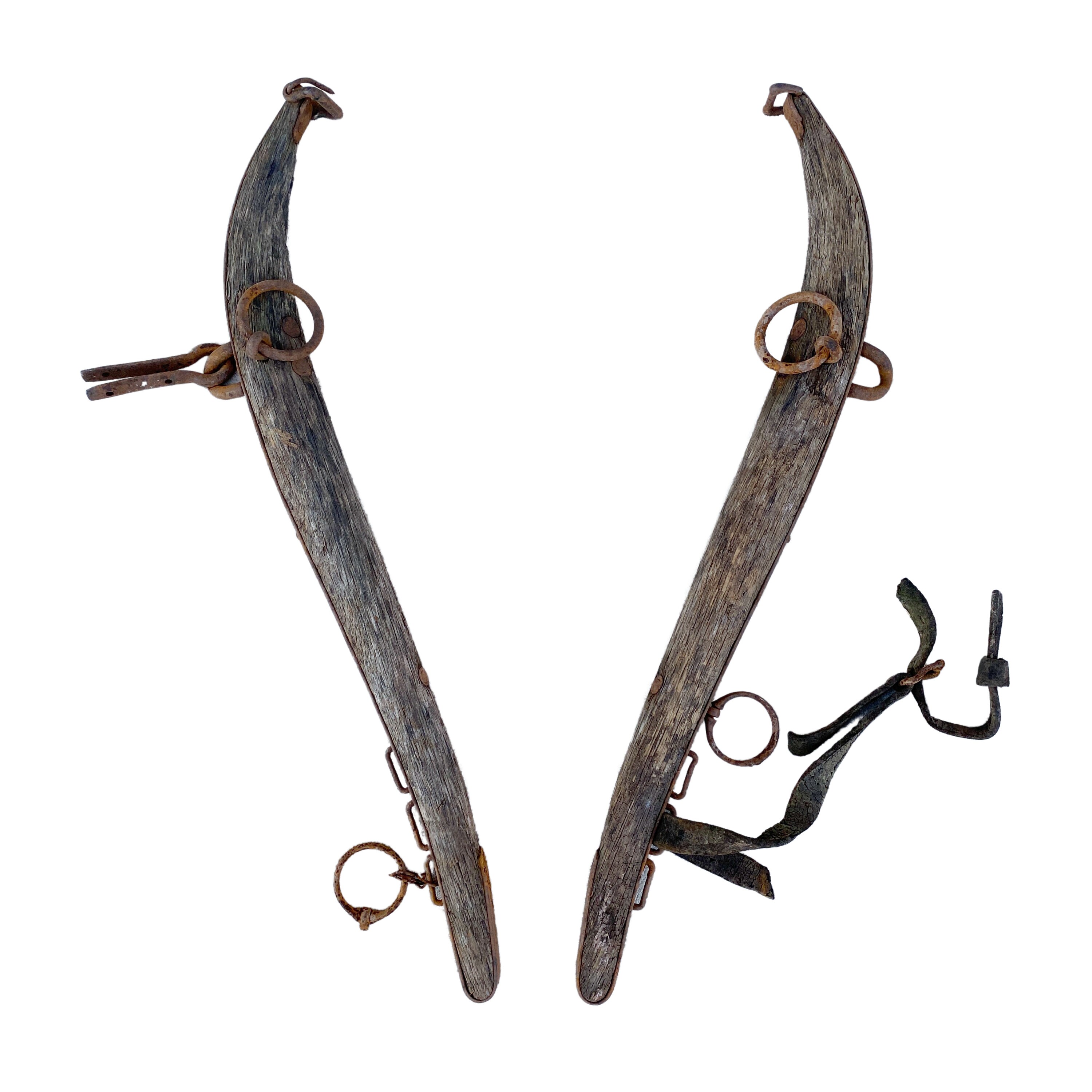Antique Iron Horse Harness & Yoke Etsy