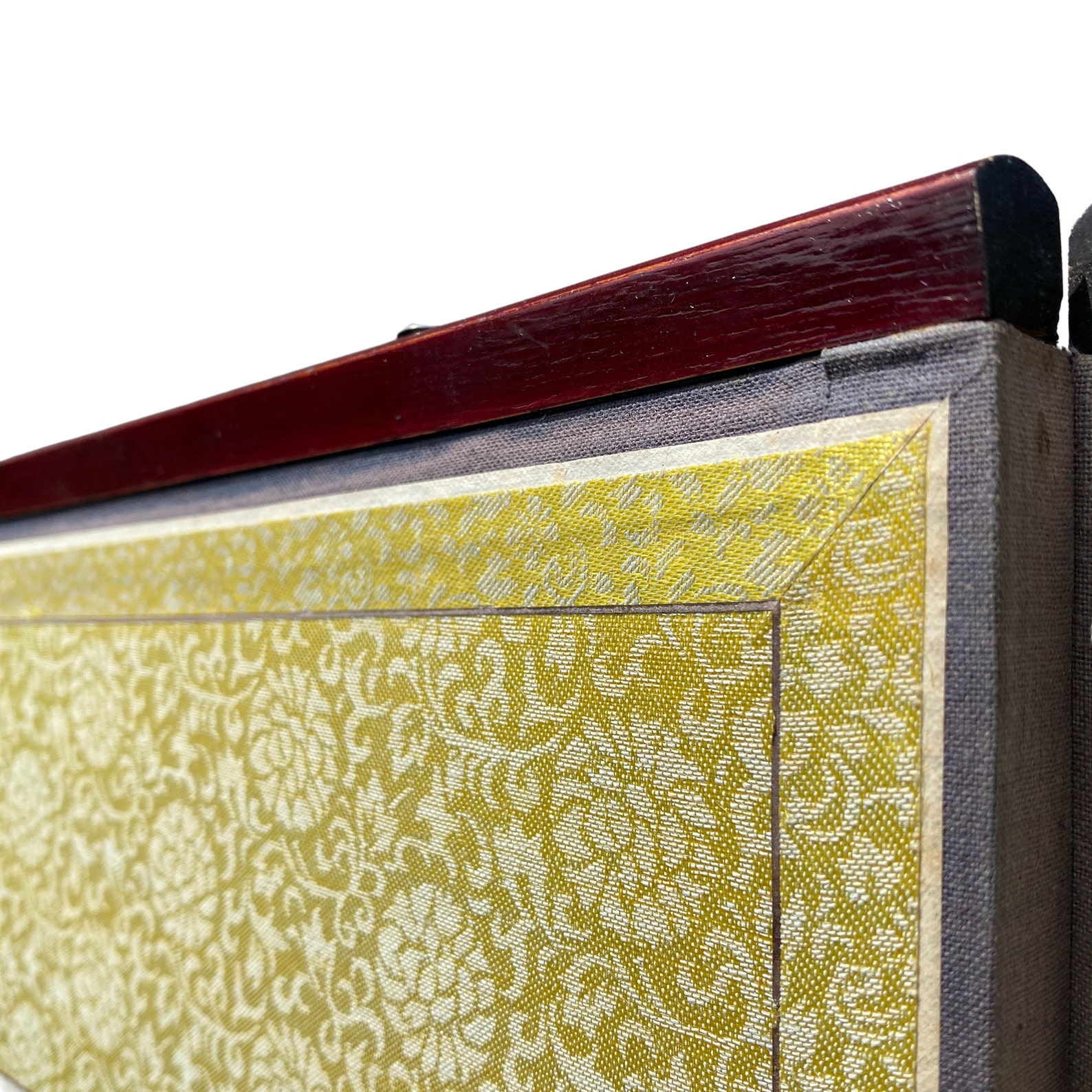 Mid Century Korean 8 Panel Room Divider Hand Painted Etsy